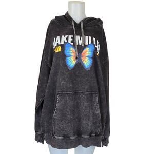 The Thread Shop Jake Miller Band Concert Tour 2021 Unisex Hooded Sweatshirt 2X